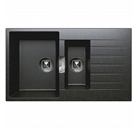 Мойка кухонная Tolero Loft TL-860 86 см черная