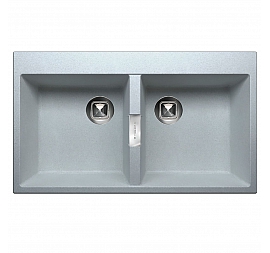 Мойка кухонная Tolero Loft TL-862 86 см серый металлик