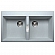 Мойка кухонная Tolero Loft TL-862 86 см серый металлик