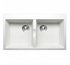 Мойка кухонная Tolero Loft TL-862 86 см белая