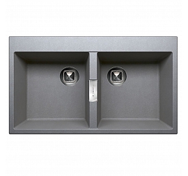 Мойка кухонная Tolero Loft TL-862 86 см серая