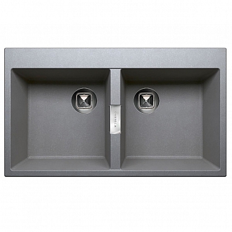 Мойка кухонная Tolero Loft TL-862 86 см серая
