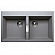 Мойка кухонная Tolero Loft TL-862 86 см серая