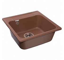 Мойка кухонная GranFest Quarz GF-Z48 48 см терракотовая