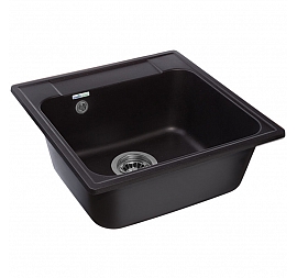 Мойка кухонная GranFest Quarz GF-Z48 48 см черная