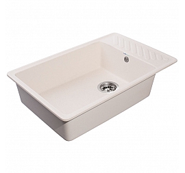 Мойка кухонная GranFest Quarz GF-ZL51 75 см белая