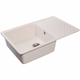 Мойка кухонная GranFest Quarz GF-ZL52 75 см белая