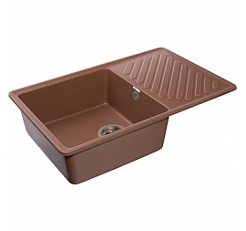 Мойка кухонная GranFest Quarz GF-ZL52 75 см терракотовая