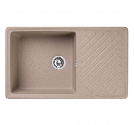 Мойка кухонная GranFest Quarz GF-ZL53 85 см песочная