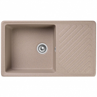 Мойка кухонная GranFest Quarz GF-ZL53 85 см песочная