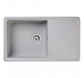 Мойка кухонная GranFest Quarz GF-ZL53 85 см серая