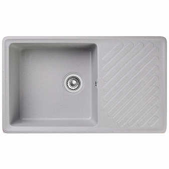 Мойка кухонная GranFest Quarz GF-ZL53 85 см серая