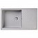 Мойка кухонная GranFest Quarz GF-ZL53 85 см серая