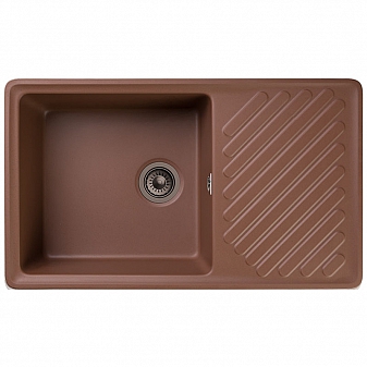 Мойка кухонная GranFest Quarz GF-ZL53 85 см терракотовая