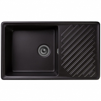 Мойка кухонная GranFest Quarz GF-ZL53 85 см черная