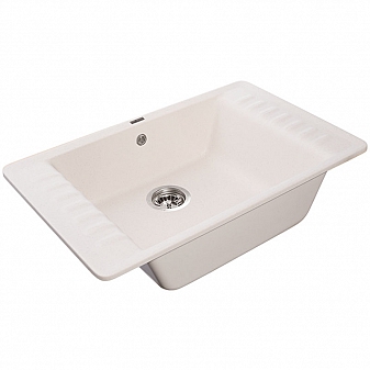 Мойка кухонная GranFest Quarz GF-ZW71 75 см белая