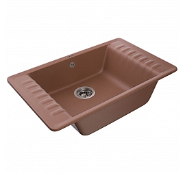 Мойка кухонная GranFest Quarz GF-ZW71 75 см терракотовая