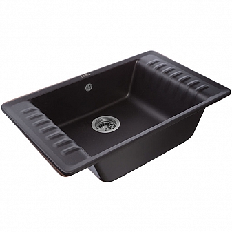 Мойка кухонная GranFest Quarz GF-ZW71 75 см черная