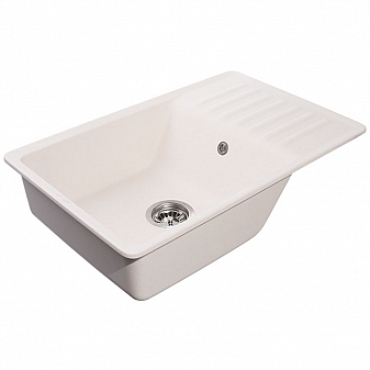 Мойка кухонная GranFest Quarz GF-ZW72 75 см белая