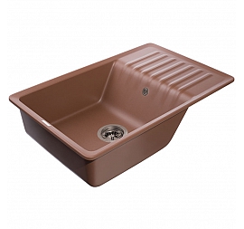 Мойка кухонная GranFest Quarz GF-ZW73 85 см терракотовая