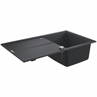 Мойка кухонная Grohe K400 Composite 31640AP0 86 см черный гранит