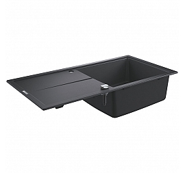 Мойка кухонная Grohe K400 Composite 31641AP0 100 см черный гранит
