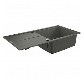 Мойка кухонная Grohe K400 Composite 31641AT0 100 см серый гранит