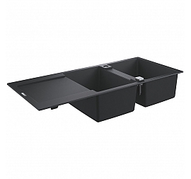 Мойка кухонная Grohe K500 Composite 31647AP0 116 см черный гранит