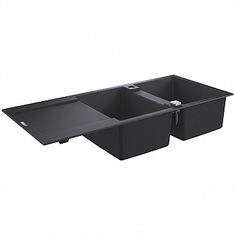 Мойка кухонная Grohe K500 Composite 31647AP0 116 см черный гранит