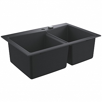 Мойка кухонная Grohe K700 Composite 31657AP0 85 см черный гранит