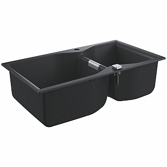 Мойка кухонная Grohe K700 Composite 31658AP0 90 см черный гранит