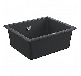 Мойка кухонная Grohe K700U Composite 31654AP0 55 см черный гранит