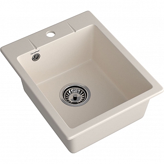 Мойка кухонная GranFest Urban 240 40 см белая