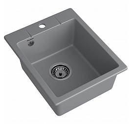 Мойка кухонная GranFest Urban 240 40 см темно-серая