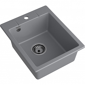 Мойка кухонная GranFest Urban 240 40 см темно-серая