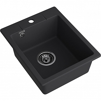Мойка кухонная GranFest Urban 240 40 см черная