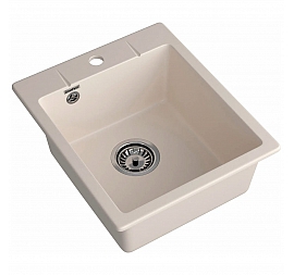 Мойка кухонная GranFest Urban 242 42 см белая