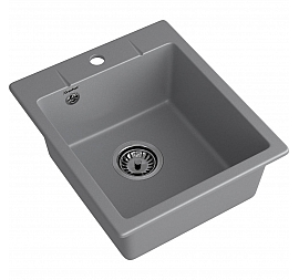 Мойка кухонная GranFest Urban 242 42 см темно-серая