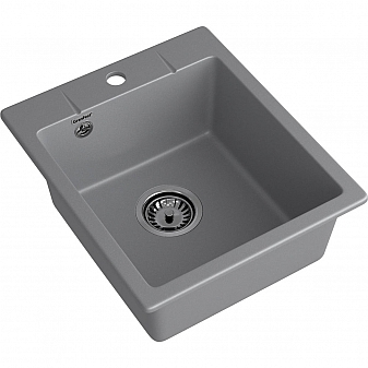 Мойка кухонная GranFest Urban 242 42 см темно-серая