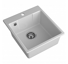 Мойка кухонная GranFest Urban 644 44 см серая