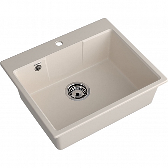 Мойка кухонная GranFest Urban 658 58 см белая