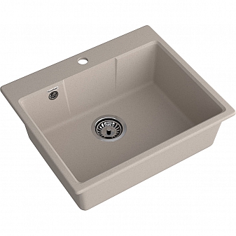 Мойка кухонная GranFest Urban 658 58 см песочная