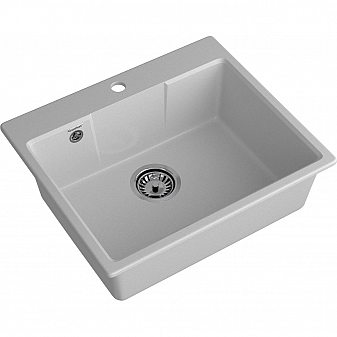 Мойка кухонная GranFest Urban 658 58 см серая