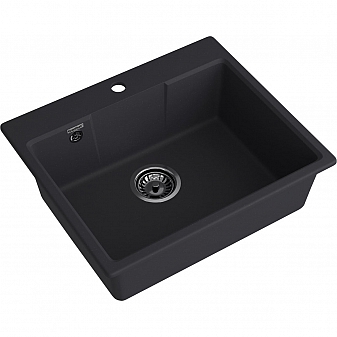 Мойка кухонная GranFest Urban 658 58 см черная