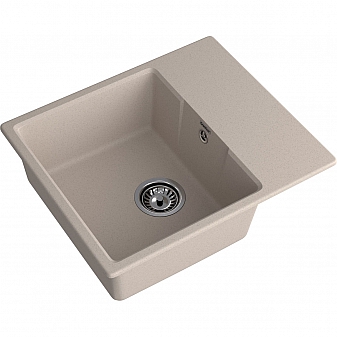 Мойка кухонная GranFest Urban 658L 58 см песочная