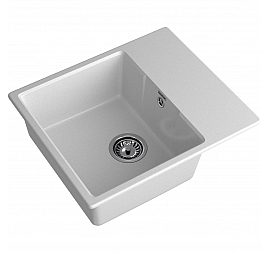 Мойка кухонная GranFest Urban 658L 58 см серая