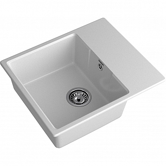Мойка кухонная GranFest Urban 658L 58 см серая