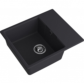 Мойка кухонная GranFest Urban 658L 58 см черная