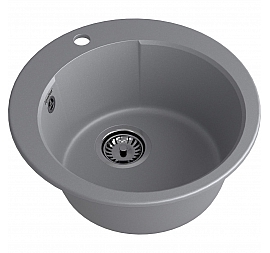 Мойка кухонная GranFest Urban 649 49 см темно-серая