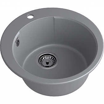 Мойка кухонная GranFest Urban 649 49 см темно-серая